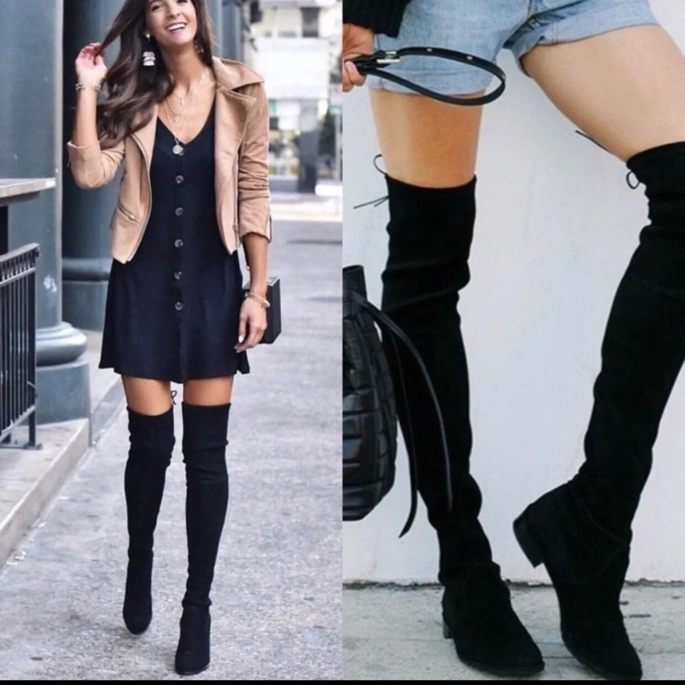Unisa Women's Classic Over-The-Knee Flat Boot Size7.5